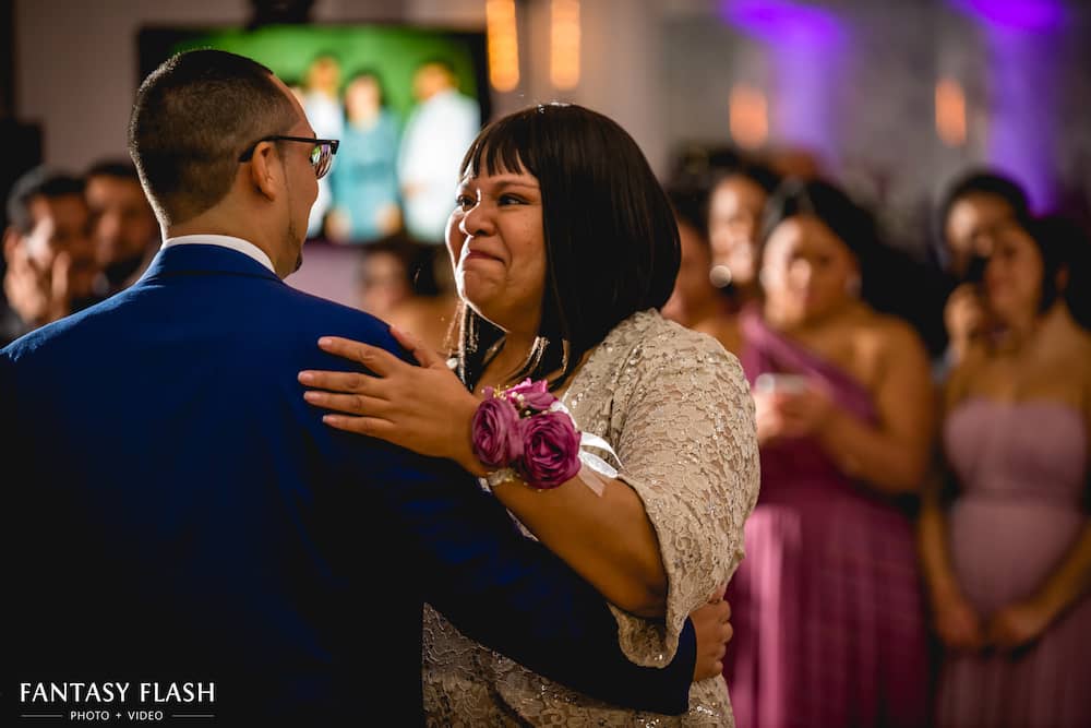 Groom Dancing With His Mother at New York Country Club