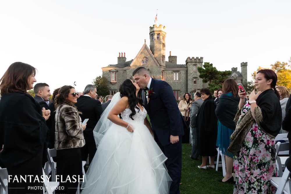 Wedding Ceremony at Whitby Castle